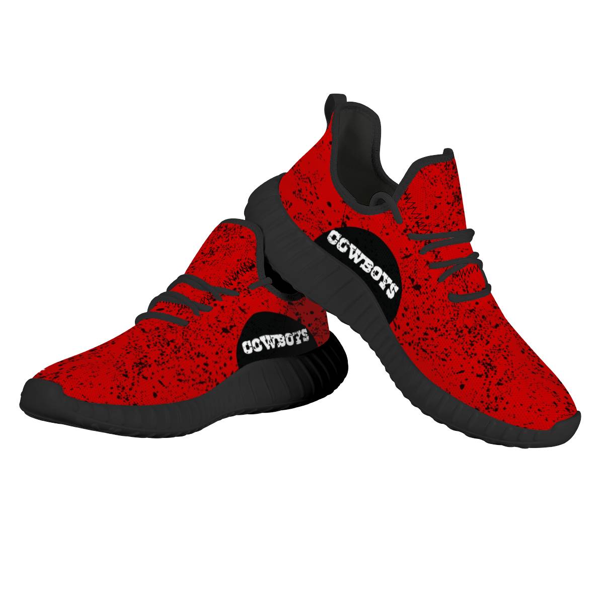 Men's Dallas Cowboys Mesh Knit Sneakers/Shoes 001 Men's Dallas Cowboys Mesh Knit Sneakers/Shoes 001
